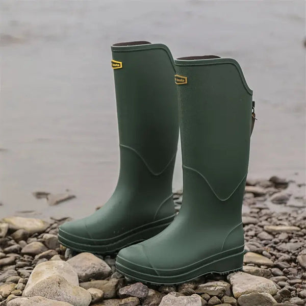 Bottes de pluie hautes pour femmes – des bottes en caoutchouc robustes et étanches