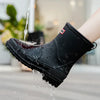 Bottines de pluie étanches - bottes en caoutchouc chic pour femme