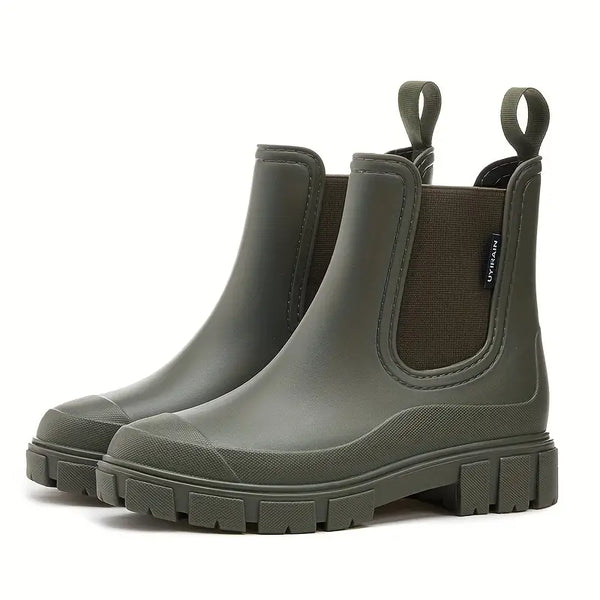 Bottines imperméables - bottes de pluie robustes pour femmes