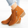 Bottines tendance - chaussures zippées pour femmes