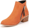 Bottines tendance - chaussures zippées pour femmes