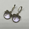 Boucles d'oreilles libellule suspendues - boucles en bronze vintage pour femmes