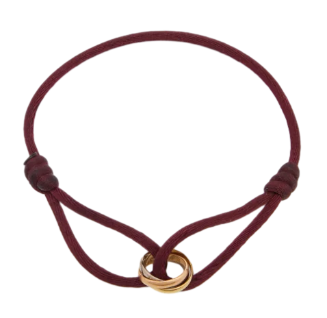 Bracelet élégance trinity - bracelet raffiné pour femmes avec accents dorés et argentés