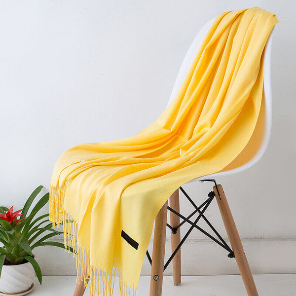 Châle en maille douce - étole luxueuse pour un look chic et chaleureux