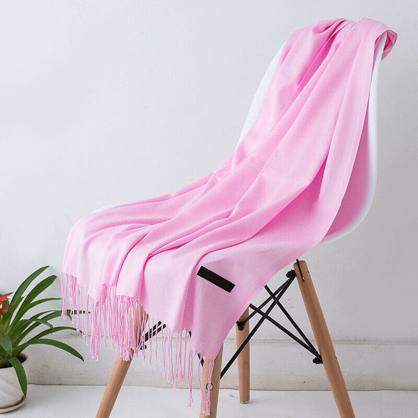 Châle en maille douce - étole luxueuse pour un look chic et chaleureux