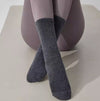 Chaussures de yoga antidérapantes pour femmes - chaussettes de sport en coton