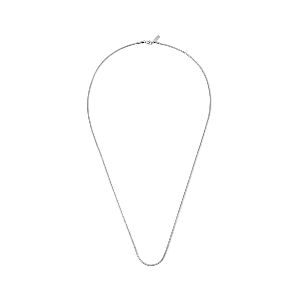 Collier chaîne argent unisexe - Taille unique