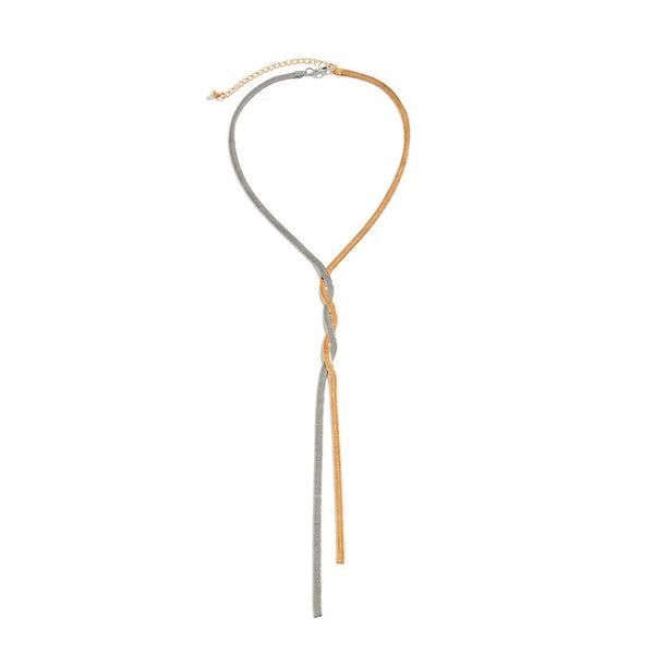 Collier long élégant - bijoux déclaration pour femmes