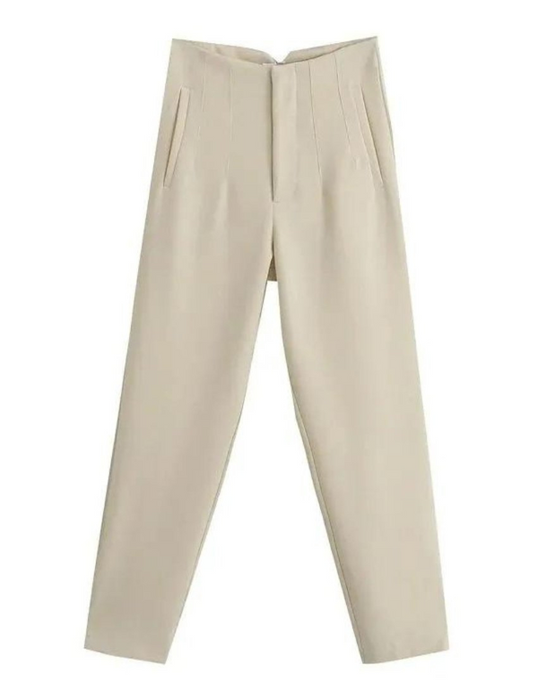 Pantalons chino femme - coupe ajustée pour des occasions décontractées et habillées