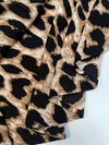Robe chemise leopard chic pour femme - légère à manches longues, pour le quotidien