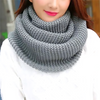 Écharpe en tricot infini - accessoire chaud pour l'hiver féminin