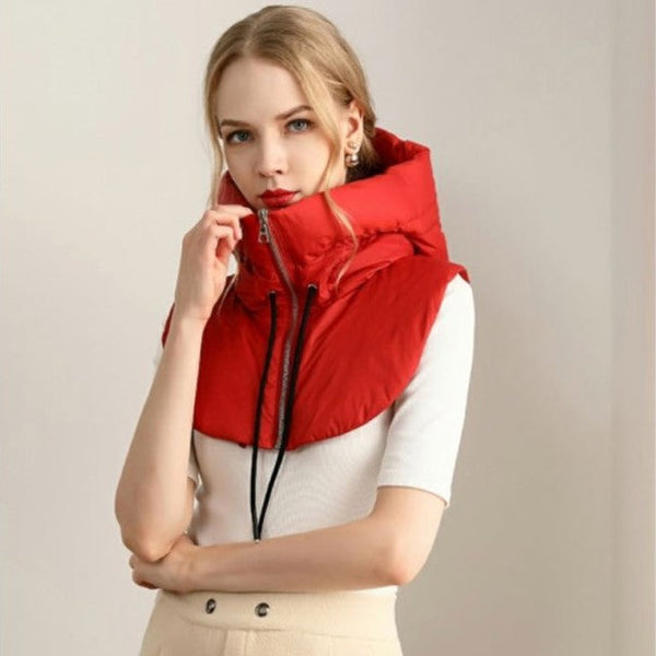 Écharpe matelassée - accessoire tendance pour l'hiver