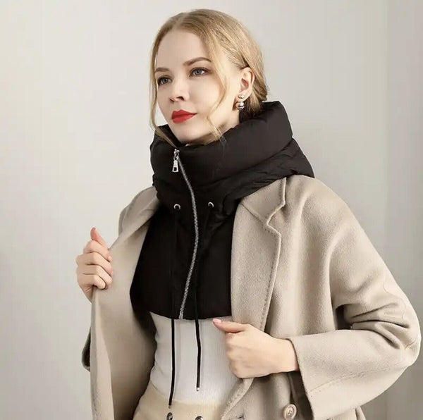 Écharpe matelassée - accessoire tendance pour l'hiver