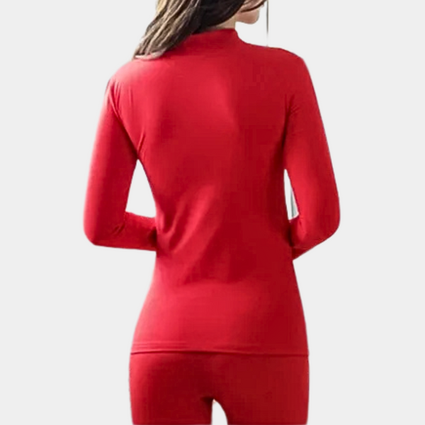 Ensemble 2 pièces - haut à manches longues et leggings pour femmes