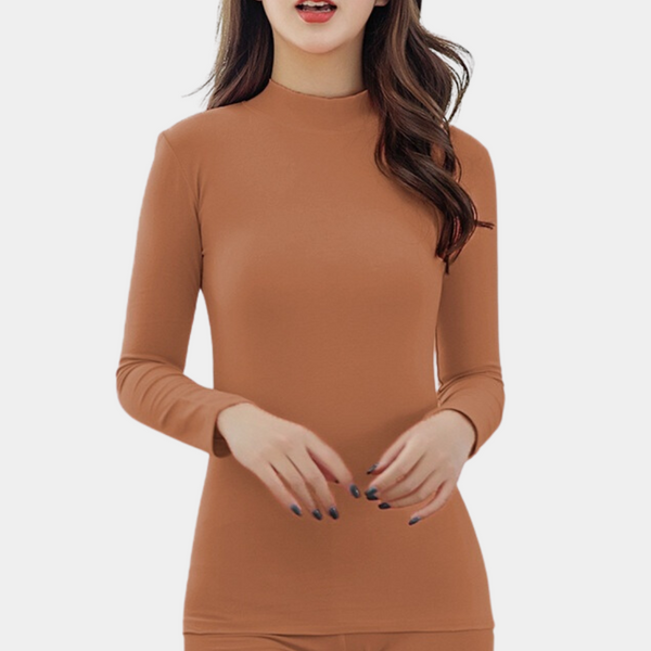 Ensemble 2 pièces - haut à manches longues et leggings pour femmes