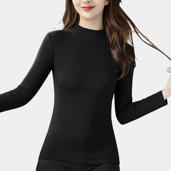 Ensemble 2 pièces - haut à manches longues et leggings pour femmes