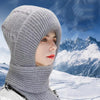 Ensemble bonnet et écharpe tricoté - accessoire d'hiver tendance pour femmes