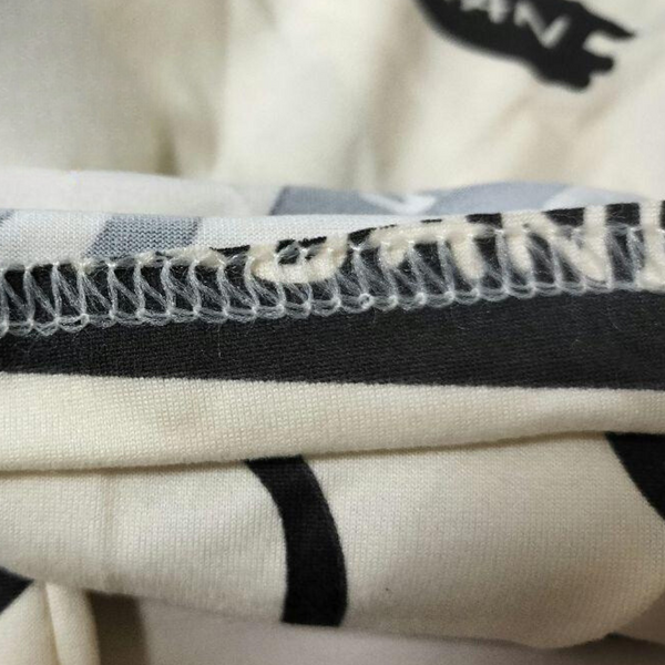 Ensemble de détente 2 pièces - pyjama imprimé blanc pour femmes