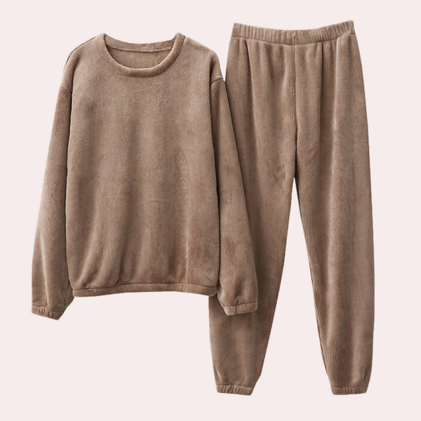 Ensemble de loungewear 2 pièces - pyjama doux et agréable pour femmes
