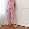 Ensemble de pyjama à carreaux - set loungewear élégant pour femmes