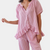 Ensemble de pyjama à carreaux - set loungewear élégant pour femmes
