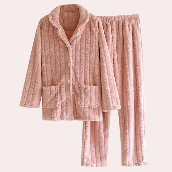 Ensemble de pyjama d'hiver premium 2 pièces - loungewear en polaire douce pour femmes