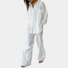 Ensemble de pyjama oversize 2 pièces - loungewear féminin pour la détente