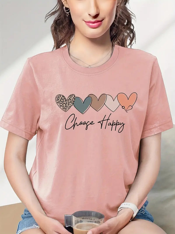 T-shirt décontracté femme avec nœud - top en coton doux pour vos sorties quotidiennes