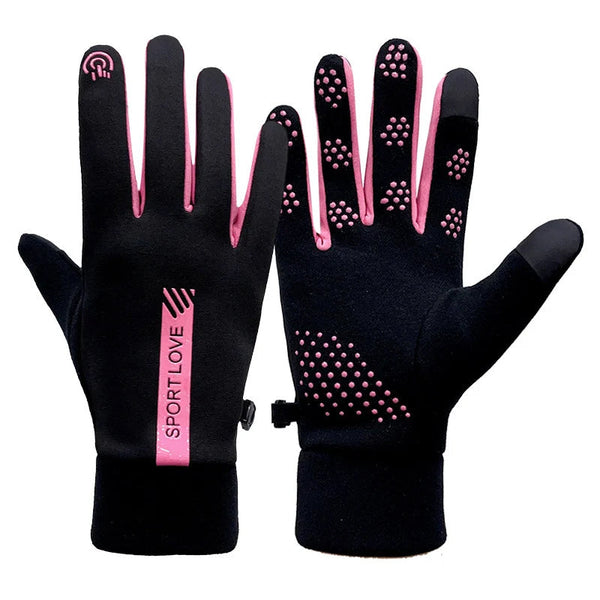 Gants d'hiver imperméables antidérapants - gants durables pour femmes