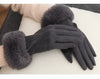 Gants en suede pour femmes - design classique et élégant