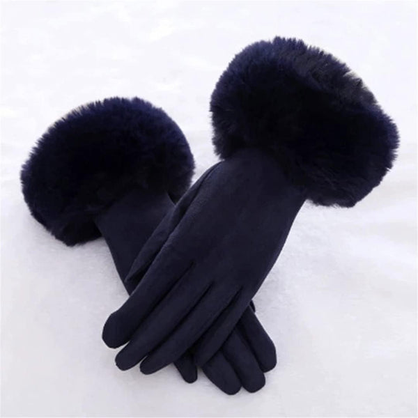 Gants en suede pour femmes - design classique et élégant