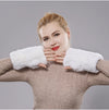 Gants sans doigts en fausse fourrure - tendance et chaleureux pour dames