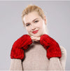 Gants sans doigts en fausse fourrure - tendance et chaleureux pour dames