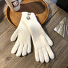 Gants tricotés d'hiver - élégance décontractée pour dames