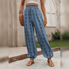 Pantalons boho pour femmes - coupe décontractée pour un look quotidien - pantalon léger