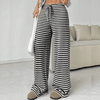 Pantalons de loisirs femme - lounge wear doux avec design évasé pour les journées décontractées