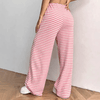 Pantalons de loisirs femme - lounge wear doux avec design évasé pour les journées décontractées