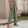 Pantalons boho pour femmes - coupe décontractée pour un look quotidien - pantalon léger
