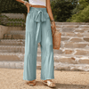 Pantalons larges pour femmes – bas décontractés légers et relax