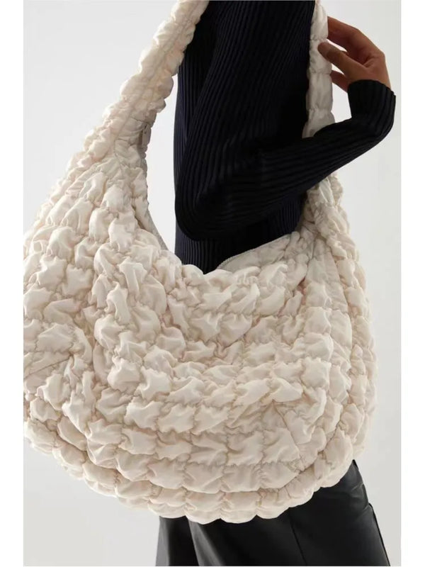 Sac à épaule matelassé pour femme - un sac à main élégant en matière luxueuse pour un usage quotidien