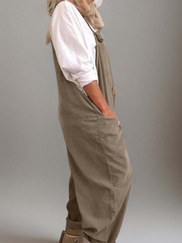 Salopette ample pour femme - un style décontracté et tendance au quotidien