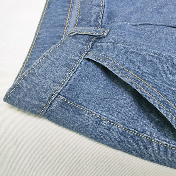 Jeans en denim décontractés et impeccables