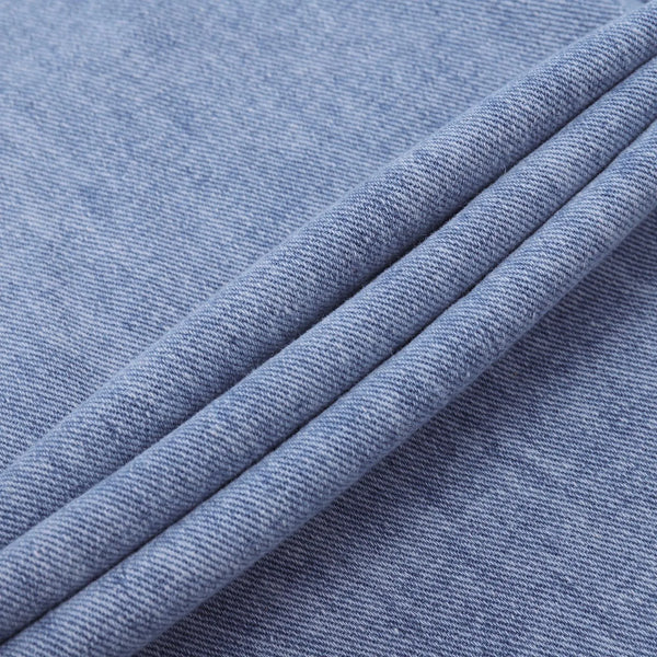 Jeans évasés - pantalons en denim bleu taille haute pour femmes