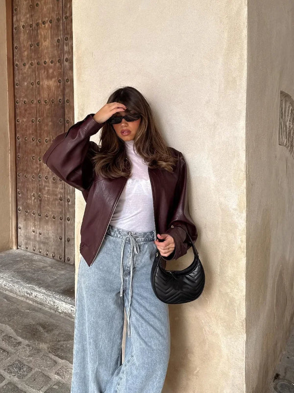 Jeans larges décontractés - pantalons en denim pour dames