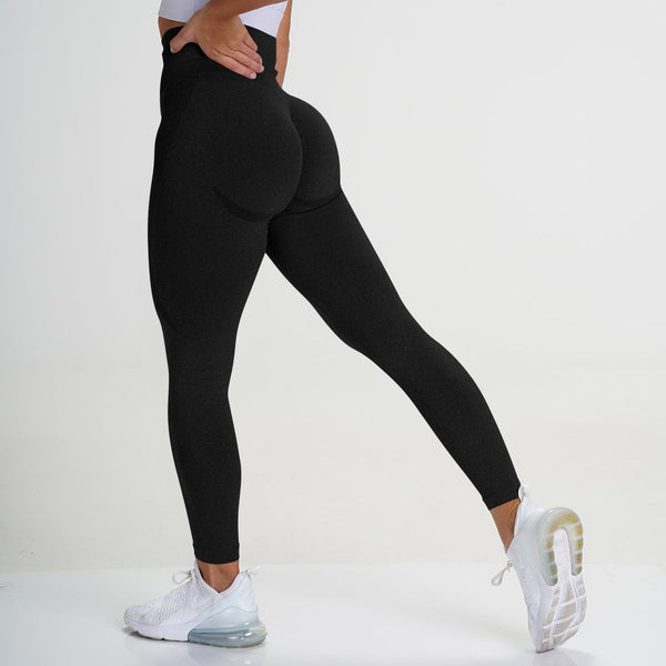 Leggings à fronces - leggings de sport stylés et relaxants taille haute pour femmes