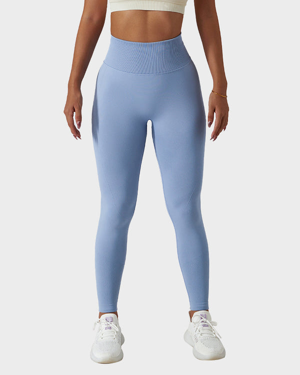 Leggings de sport femme - pantalons actives sans couture et opacifiés