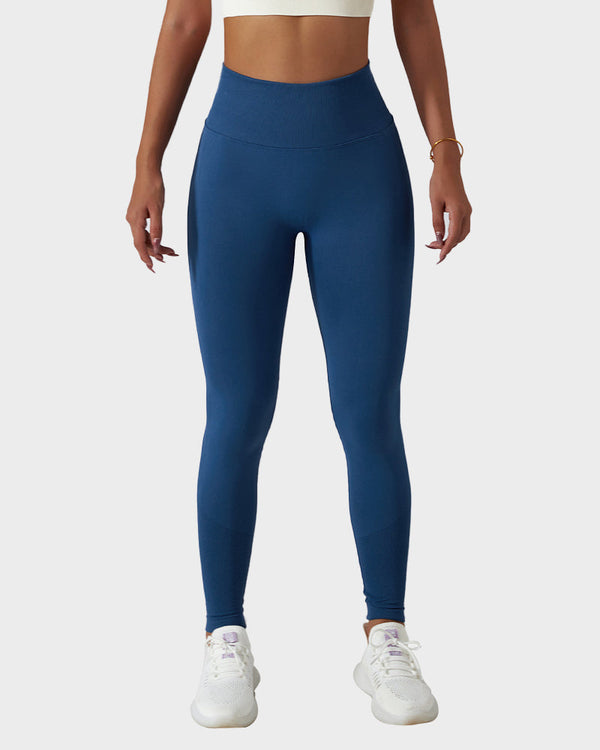 Leggings de sport femme - pantalons actives sans couture et opacifiés