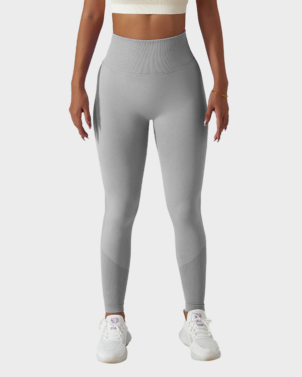 Leggings de sport femme - pantalons actives sans couture et opacifiés