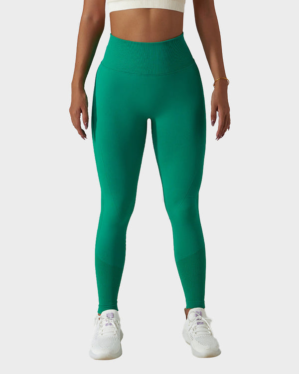 Leggings de sport femme - pantalons actives sans couture et opacifiés