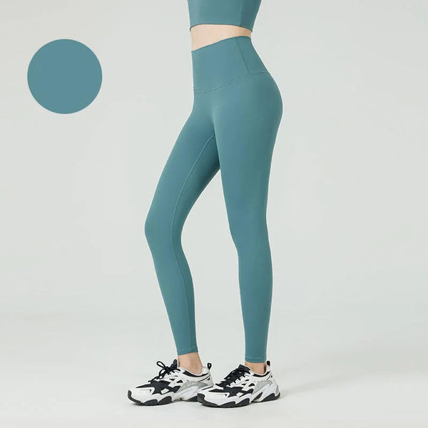 Leggings de yoga - pantalons de sport taille haute pour femmes avec poches latérales